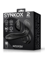 Synkox Girth Gainer con Doble Anillo para el Pene con Vibracion