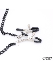 Pinzas para Pezones y Mordaza de Bola