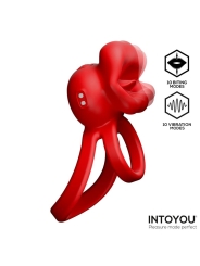 Bittey Anillo Vibrador con Biting Mordisqueo