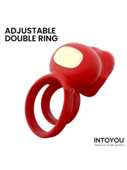 Bittey Anillo Vibrador con Biting Mordisqueo