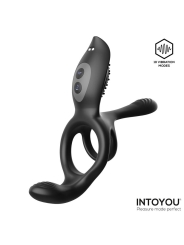 Daxer Doble Anillo para el Pene con Estimulador de Clitoris