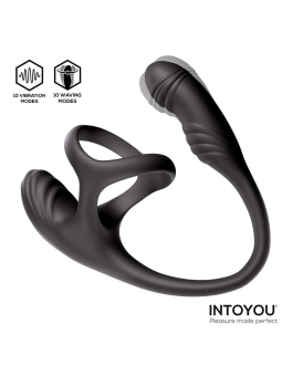 Kamber Plug Anal Vibracion y Waving 360º y Estimulador Testiculos