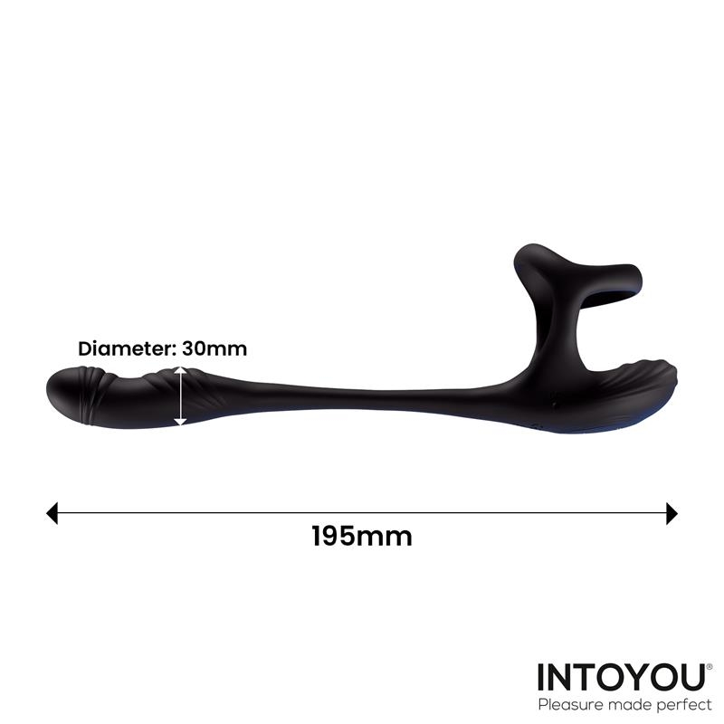 Kamber Plug Anal Vibracion y Waving 360º y Estimulador Testiculos